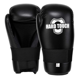 Перчатки тренировочные закрытого типа для тхэквондо карате HARD TOUCH BO-00132 S-L цвета в ассортименте
