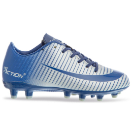 Бутси футбольні Pro Action VL17562-NGR розмір 28-37 темно-синій-сірий