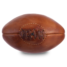 Мяч для регби сувенирный VINTAGE Mini Rugby ball F-0266 коричневый