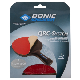 Накладка на тенісну ракетку DONIC (2шт) QRC-rubber 3000 Energy 752578 (гума, губка)