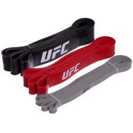 Набор резины петель для подтягиваний и тренировок UFC UHA-699225 POWER BAND 3шт цвета в ассортименте