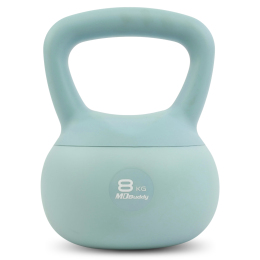 Гиря м'яка MDbuddy SOFT KETTLEBELL TA-7039-8 вага 8кг кольори в асортименті