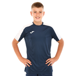 Футболка мужская Joma ACADEMY III 101656-332 4XS-3XL темно-синий-белый