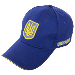 Кепка спортивная (бейсболка) SP-Sport Украина CO-1929 56-58 синий-желтый