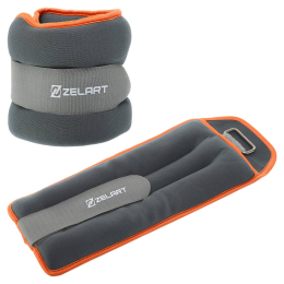 Утяжелители-манжеты для рук и ног Zelart FI-5733-4 2x2кг цвета в ассортименте