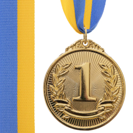 Медаль спортивна зі стрічкою SP-Sport LIBERTY C-4872 золото, срібло, бронза