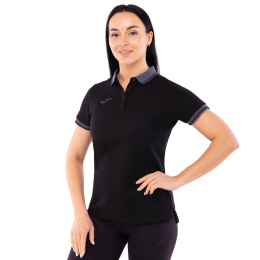 Футболка поло жіноча Joma BALI II 900444-100 2XS-XL чорний