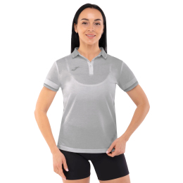 Футболка поло жіноча Joma BALI II 900444-250 2XS-XL сірий