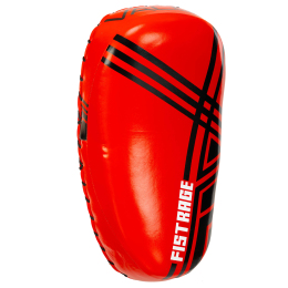 Пади для тайського боксу Тай-педи FISTRAGE VL-7920 1шт червоний-чорний