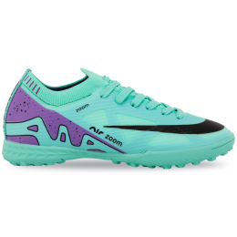 Сороконожки футбольные детские SP-Sport 198S-31-36-1 размер 31-36 бирюзовый-фиолетовый