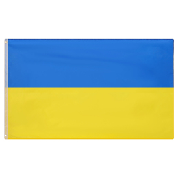 Флаг Украины для болельщиков с люверсами SP-Sport FB-7653 150х90см