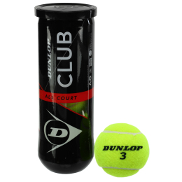 М'ячі для великого тенісу DUNLOP CLUB AC DL601334 3шт салатовий