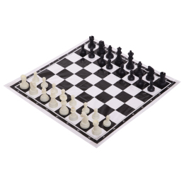 Шахматные фигуры с полотном SP-Sport IG-3105C пешка-2,6 см пластик