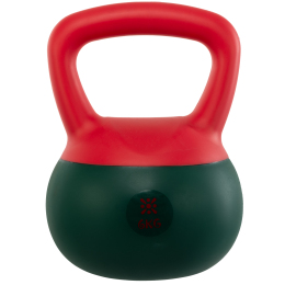 Гиря м'яка BLOOM SOFT KETTLEBELL LB7012-6 вага 6кг кольори в асортименті