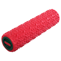 Роллер массажный цилиндр (ролик мфр) 45см Grid Flower Roller BLOOM FOAM ROLLER LB7022 цвета в ассортименте