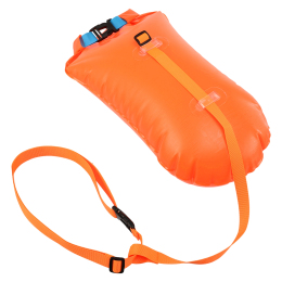 Сигнальный надувной буй для плавания на открытой воде с поясным ремнем Swim buoy SP-Sport 5555-12L DRY BAG цвета в ассортименте