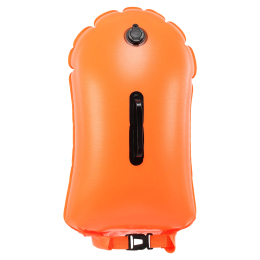 Сигнальный надувной буй для плавания на открытой воде с поясным ремнем Swim buoy SP-Sport 5555-22L DRY BAG цвета в ассортименте