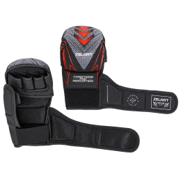 Рукавиці Краби спарингові для MMA Zelart BO-7510 S-XL чорний