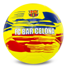 Мяч футбольный HYBRID BALLONSTAR BARCELONA FB-7951 №5 PU желтый