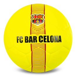 Мяч футбольный HYBRID BALLONSTAR BARCELONA FB-7955 №5 PU желтый
