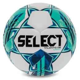 М'яч футбольний SELECT TALENTO DB V23 TALENTO-5WG №5 білий-зелений