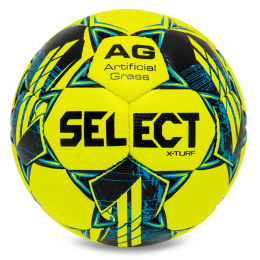 М'яч футбольний SELECT X-TURF V23 X-TURF-4YB №4 жовтий-синій