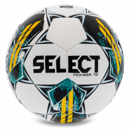 М'яч футбольний SELECT PIONEER TB FIFA BASIC V23 PIONEER-WY №5 білий-жовтий