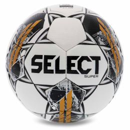 Мяч футбольный SELECT SUPER FIFA QUALITY PRO V23 SUPER-FIFA-WGR №5 белый-серый