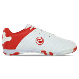 Взуття для футзалу чоловіче PRIMA 20402-3 розмір 41-46 білий-червоний