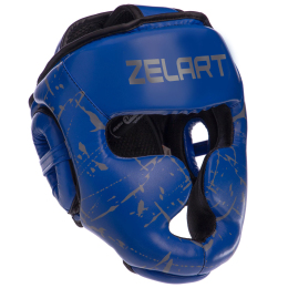 Шлем боксерский детский с полной защитой Zelart BO-0394 S-M цвета в ассортименте