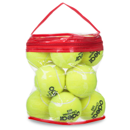 М'яч для великого тенісу ODEAR SILVER BT-1780 12штсалатовий