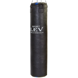 Мішок боксерський Циліндр LEV LV-2809 висота 140см чорний