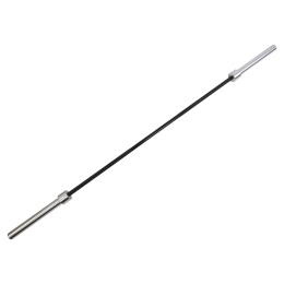Гриф прямой для становой тяги хромированный Олимпийский Texas Deadlift Bar Zelart TA-7120 длина 2,3м гриф ø50мм