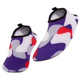 Обувь Skin Shoes для спорта и йоги SP-Sport Камуфляж PL-0418-BKR размер 34-45 красный-синий-белый