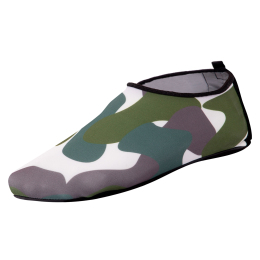 Обувь Skin Shoes для спорта и йоги SP-Sport Камуфляж PL-0418-BKG размер 34-45 зеленый-белый-серый