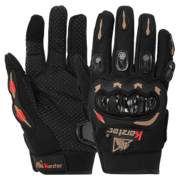 Мотоперчатки короткие для города с защитой KAIZTEC MC-4920 M-2XL цвета в ассортименте