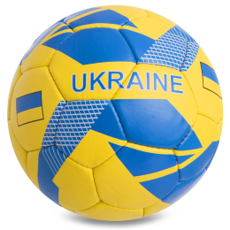 М'яч футбольний UKRAINE BALLONSTAR FB-0745 №5 жовтий-блакитний