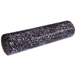Роллер массажный цилиндр гладкий 60см Zelart FI-7201-60 черный-белый