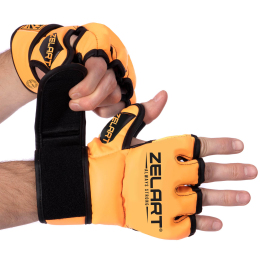 Перчатки для смешанных единоборств MMA Zelart BO-5699 XXS-L цвета в ассортименте