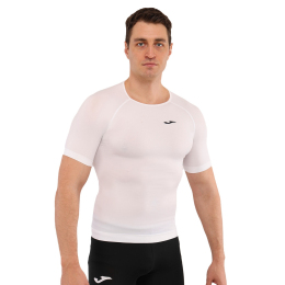 Термофутболка с длинным рукавом для активного спорта мужская Joma BRAMA CLASSIC 101650-200 2XS-XL белый