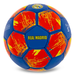 М'яч футбольний BALLONSTAR REAL MADRID FB-0047-803 №5 PU синій-жовтий-червоний