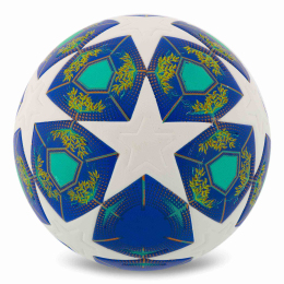 Мяч футбольный STARS SP-Sport FB-7587 №5 PU цвета в ассотименте