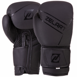 Перчатки боксерские кожаные Zelart VL-3149 10-12унций цвета в ассортименте