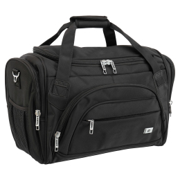 Сумка спортивна містка для тренувань та подорожей DELILAI B14-A чорний