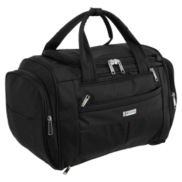 Сумка-рюкзак трансформер 2 в 1 спортивна містка для тренувань та подорожей DELILAI D13 чорний