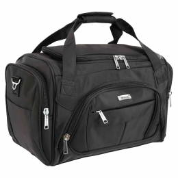 Сумка спортивна містка для тренувань та подорожей DELILAI D9 чорний