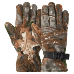 Перчатки для охоты и рыбалки на меху SP-Sport BC-8563 размер универсальный Камуфляж Лес