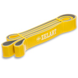 Резина петля для подтягиваний и тренировок лента силовая двухслойная Zelart FI-0911-6 DUAL POWER BAND цвета в ассортименте