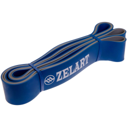 Резина петля для подтягиваний и тренировок лента силовая двухслойная Zelart FI-0911-7 DUAL POWER BAND цвета в ассортименте