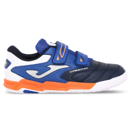 Футзалки взуття для міні-футболу дитяче Joma CANCHA CAJW2603INV розмір 26-34 темно-синій